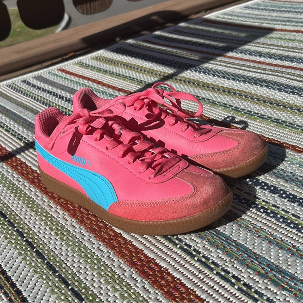 Puma Pink and Blue Women's Sneakers